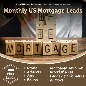 Monthly fresh & verified Mortgage Leads
